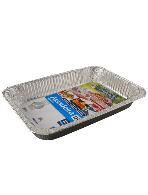 Assadeira Descartável Alumínio Capacidade 10l - Wyda