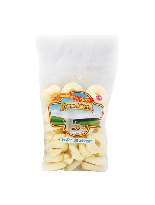 Biscoito Petit Four Sequilho Leite 150g - Forno Mineiro