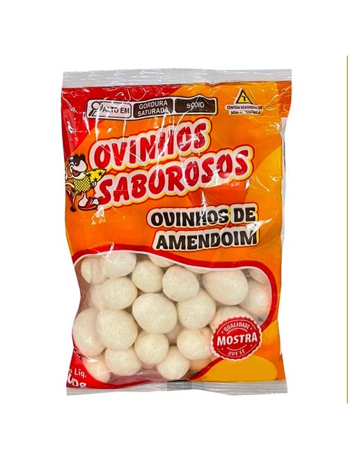 Ovinhos de Amendoim 100g - Saborosos