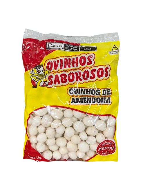 Ovinhos de Amendoim 500g - Saborosos