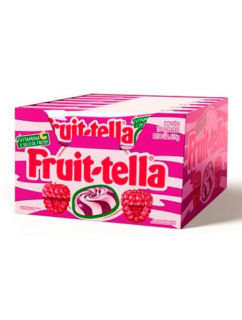 Bala Drops Fruittella Framboesa Creme c/15 - Perfetti