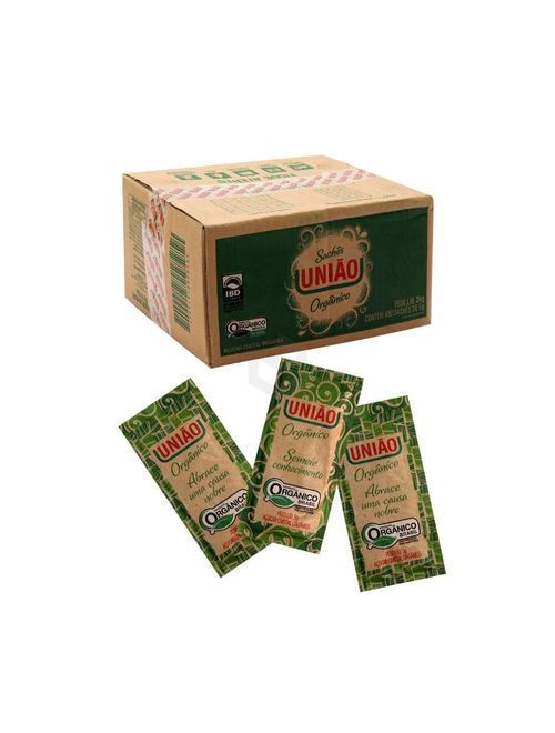 Açúcar Orgânico Sachê c/400 - União