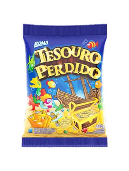 Moedas de Chocolate Tesouro Perdido 350g - Roma