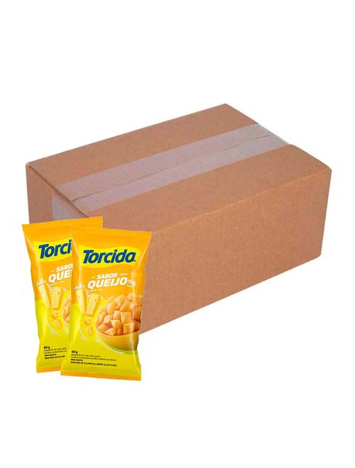 Kit 24 Salgadinhos Torcida Queijo 60g - Lucky