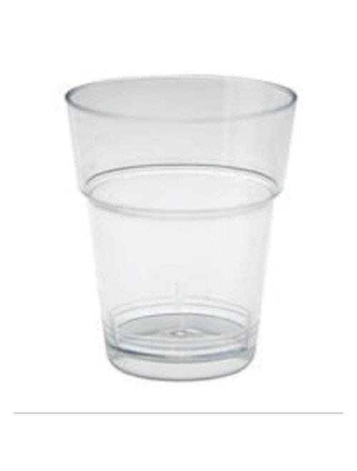 Copo Acrilico Cristal 10ml c/50 - Plastilânia