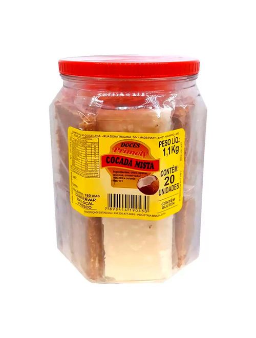 Cocada Mista c/20 - Primoly