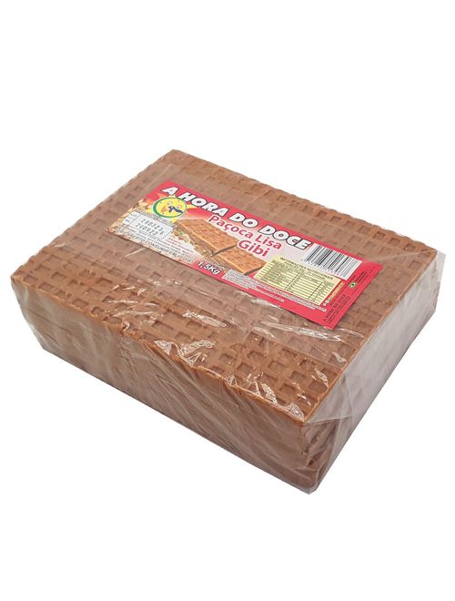 Paçoca Lisa Gibi 1,5Kg - A Hora do Doce