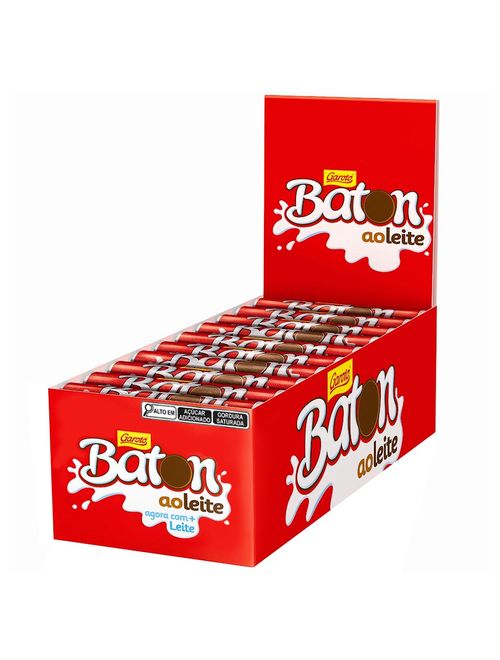 Chocolate Baton Ao Leite c/30 - Garoto
