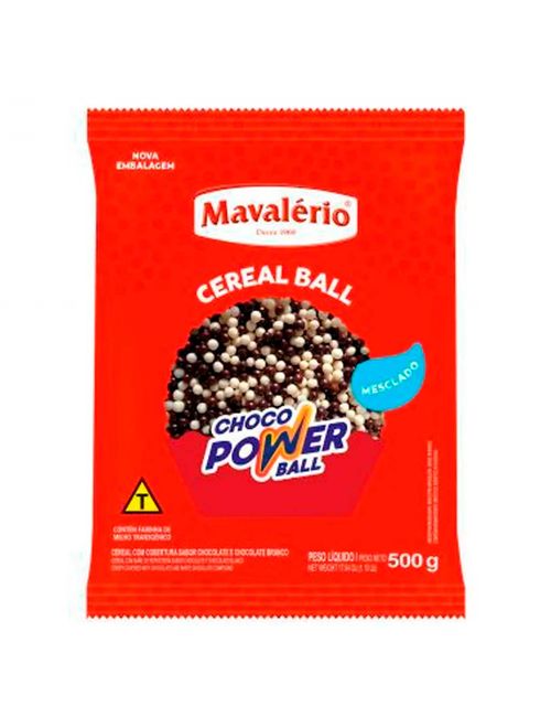 Choco Power Ball Médio Mesclado 500g - Mavalério