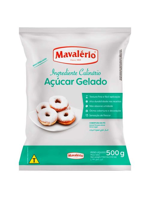 Açúcar Gelado 500g - Mavalério