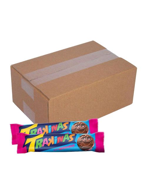 Kit Biscoito Trakinas Morango c/24 - Nabisco