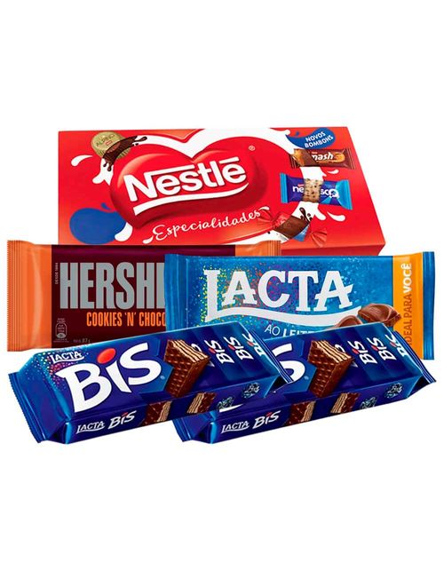 Kit Presente 1 - Chocolates Ao Leite