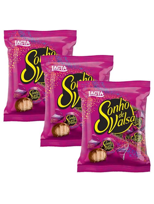 Kit 3 Sonho de Valsa 1kg - Lacta