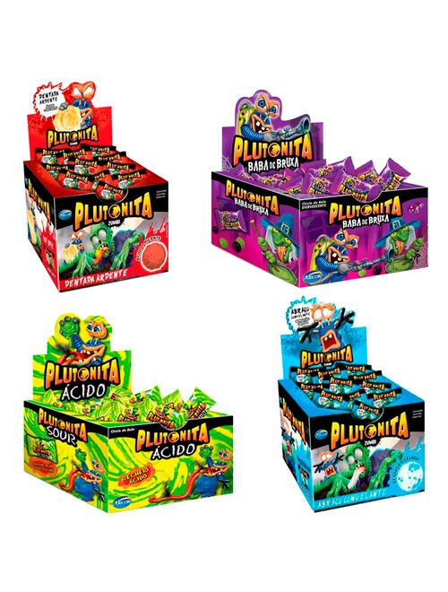 Kit 4 Chicletes Plutonita