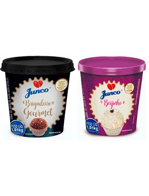Kit Junco Pronto - Brigadeiro Gourmet e Beijinho 1,01kg