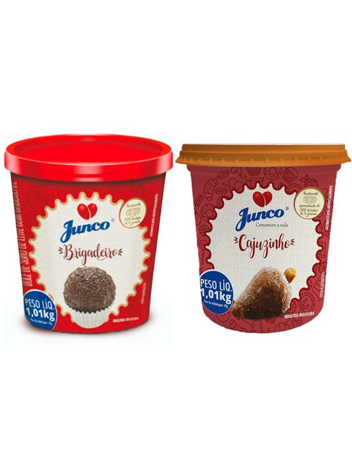 Kit Junco Pronto - Brigadeiro e Cajuzinho 1,01Kg - Junco