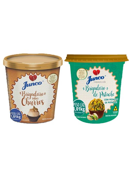 Kit Junco Pronto - Churros e Pistache 1,01Kg - Junco