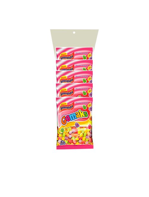 Bala de Goma Gomaks Cartela 30g c/5 - Amendupã