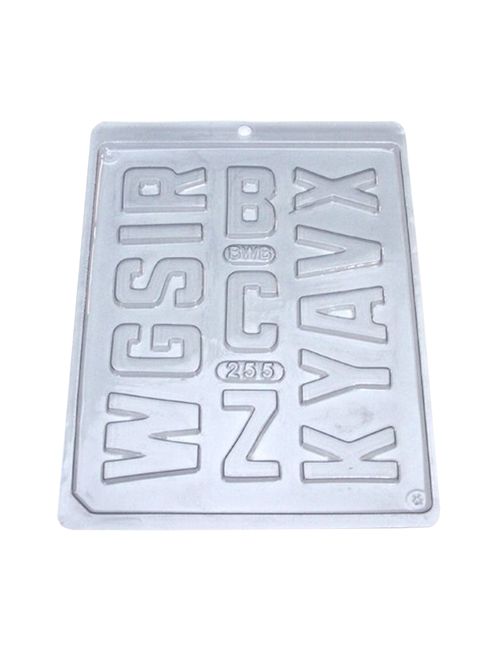 Forma PVC Abecedário Ref.255 - BWB