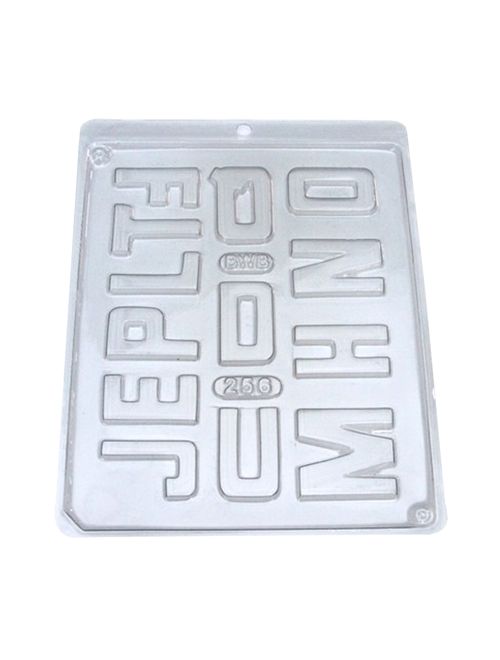 Forma PVC Abecedário 2 Ref.255 - BWB