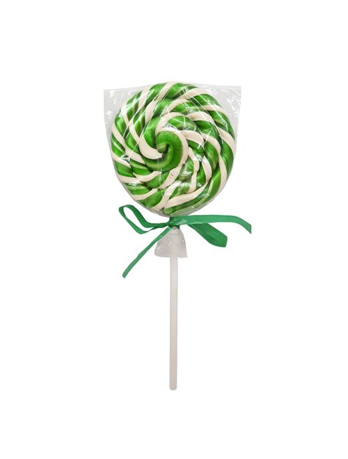 Pirulito Psicodélico Verde 13cm - Arte e Cor