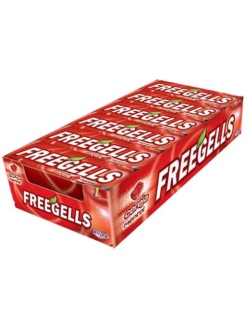 Drops Freegells Cereja c/12 - Riclan