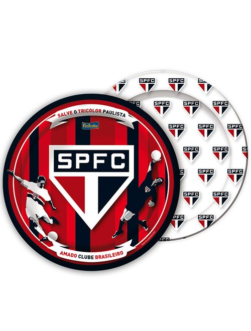 São Paulo Prato Redondo c/8 - Festcolor
