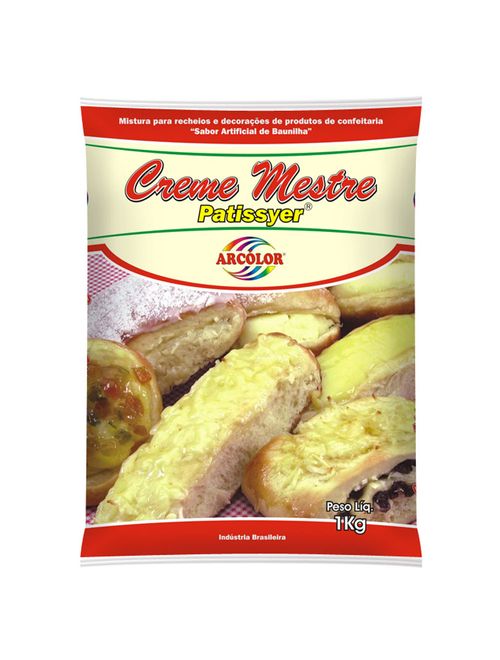 Creme Confeiteiro Mestre Patissyer 1kg - Arcolor