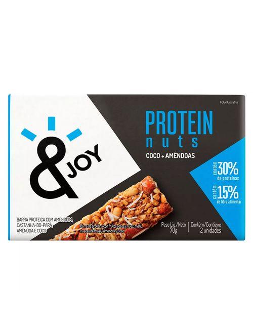 Barra Protein Nuts Amêndoa/Coco c/2 - Agtal
