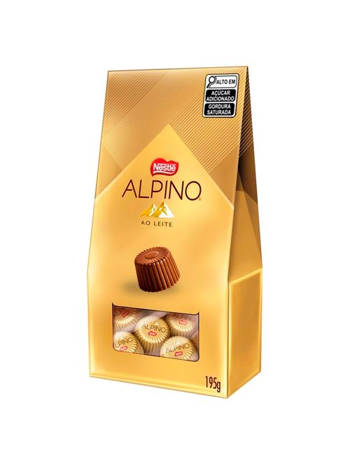 Chocolate Bombom Alpino 195g - Nestlé