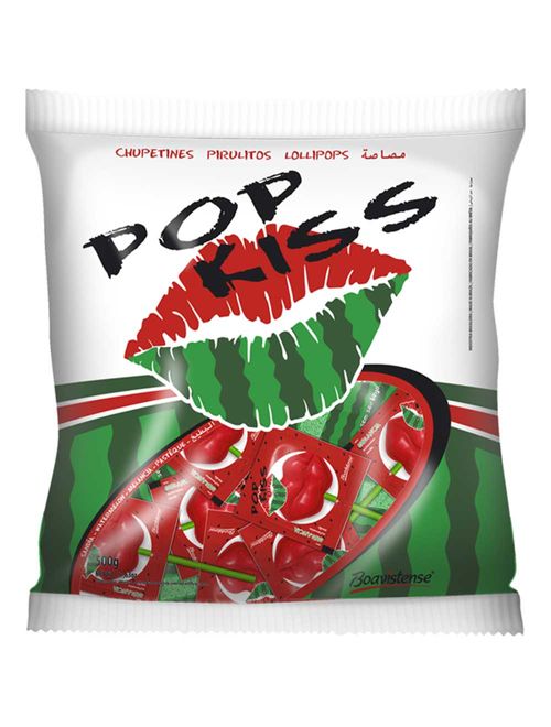 Pirulito Pop Kiss Melancia 500G - Boavistense