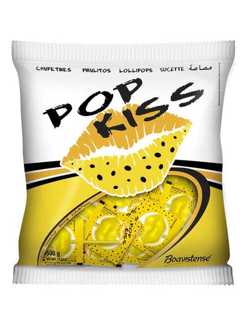 Pirulito Pop kiss Maracuja 500g - Florestal