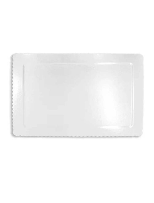 Prato Plano Cake Board Bramco Retangular 20x35cm - Ultrafest