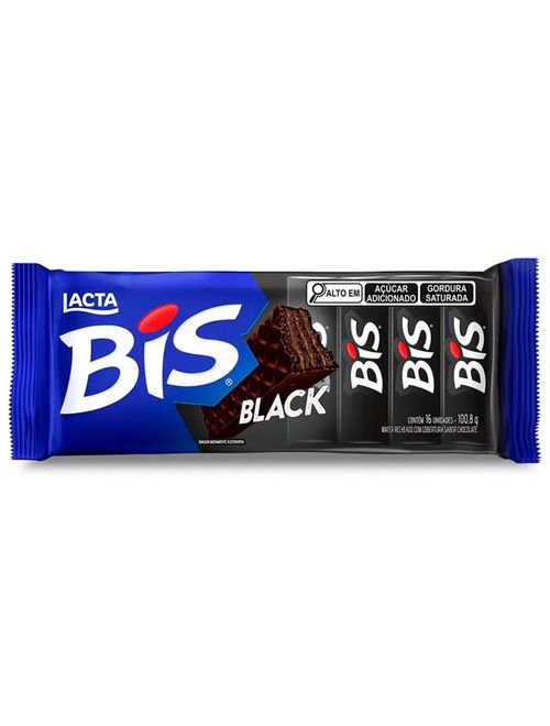 Chocolate Bis Black c/16 - Lacta