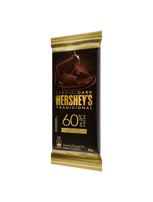 Tablete Chocolate Special Dark 60% Cacau 85g - Hersheys