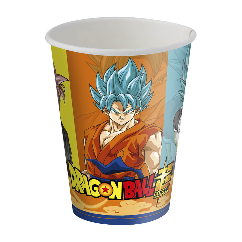 Encontraproduto.com.br - Dragon Ball Copo de Papel c/8 - Festcolor