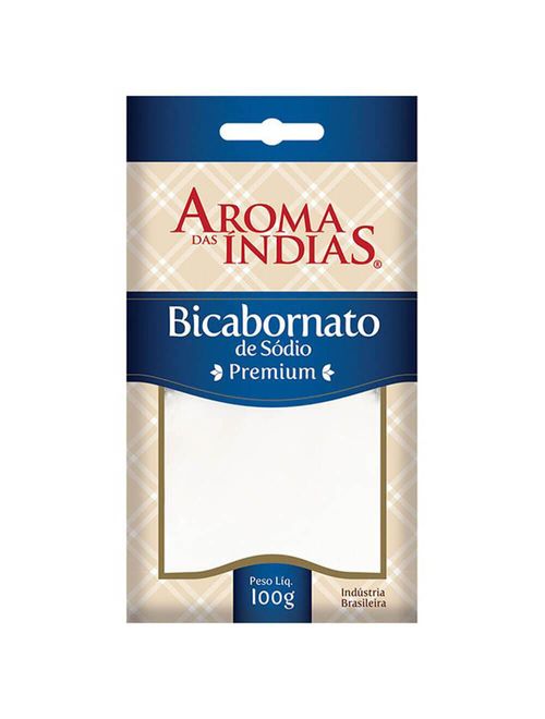Bicabornato de Sódio 100g - Aroma das Índias