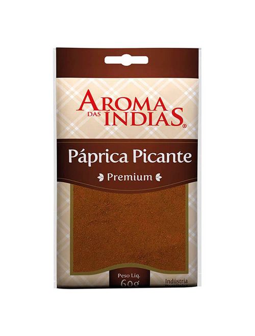 Páprica Picante 60g - Aroma das Índias