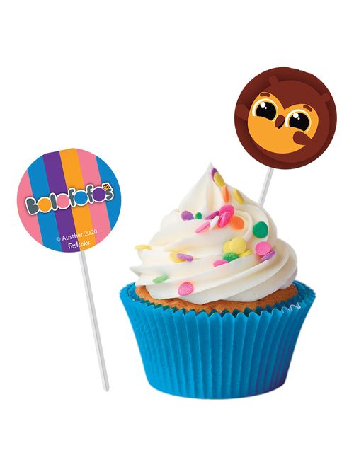 Bolofofos Bandeirinha Docinho c/8 - Festcolor