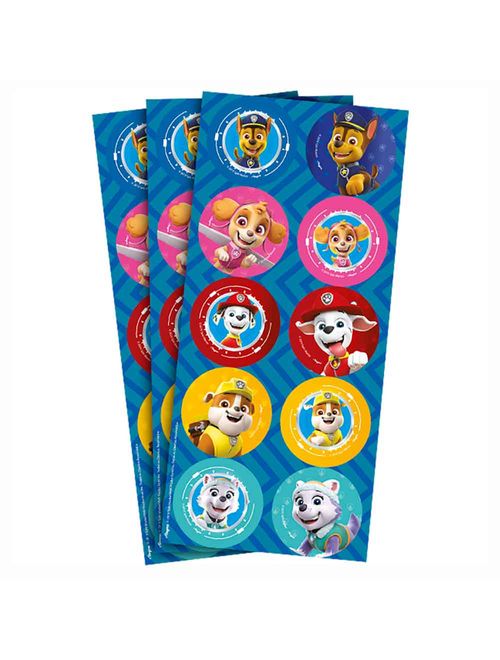 Patrulha Canina Core Adesivo Redondo C/30 - Regina