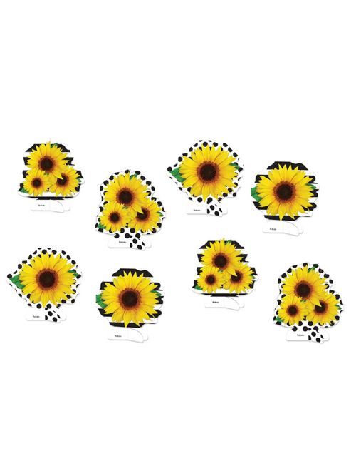Girassol Decoração de Mesa c/8 - Festcolor