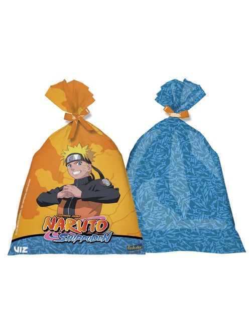 Naruto Sacola Surpresa Plástica c/8 - Festcolor
