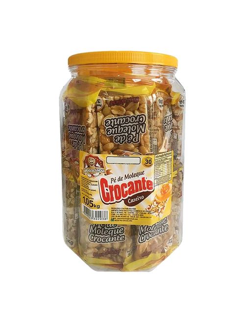 Pé de Moleque Crocante c/30 - Amendolândia