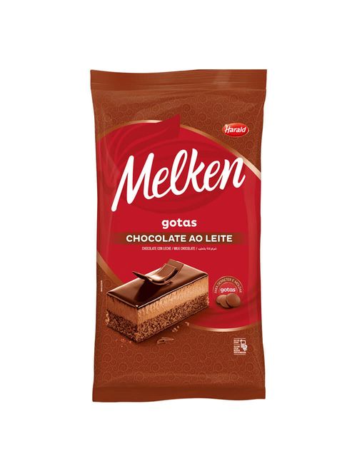 Gotas Chocolate Melken Ao Leite 2,050kg - Harald