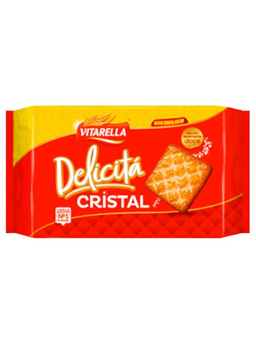 Biscoito Doce Delicitá Cristal 414g - Vitarella