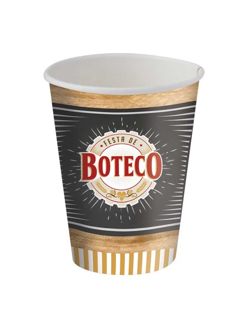 Boteco Copo de Papel c/8 - Festcolor