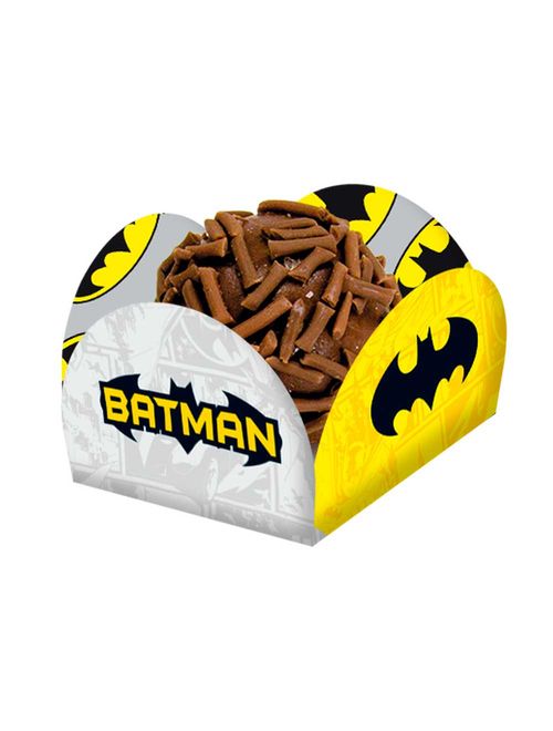 Batman Geek Porta Forminha c/40 - Festcolor