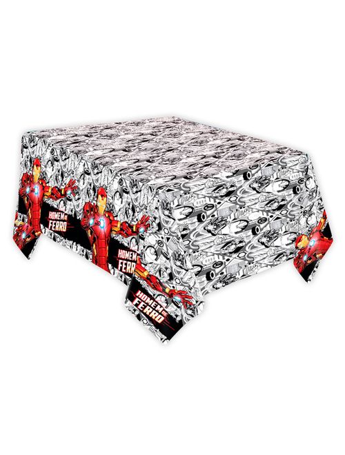 Homem de Ferro Toalha Decorada 1,20x2,20m  - Regina