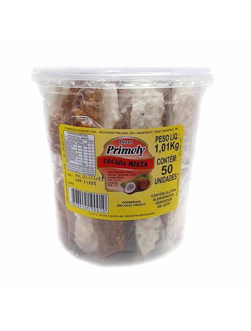 Cocada Mista c/50 - Primoly