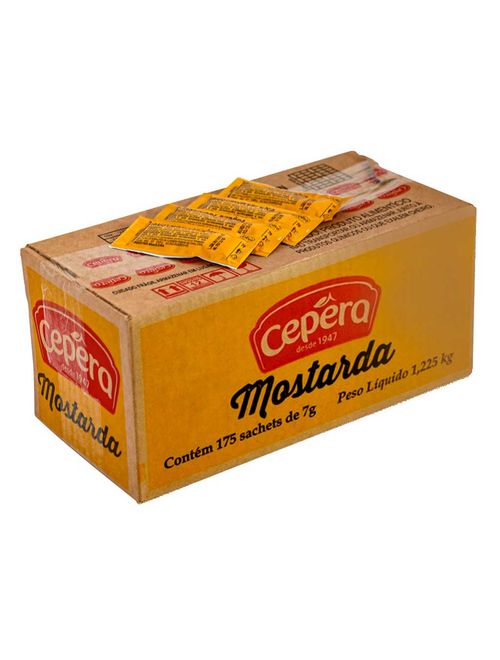 Sachê Mostarda 7g c/175 - Cepera